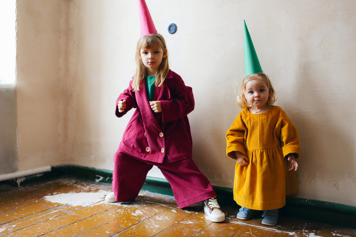 raspberry culottes from corduroy