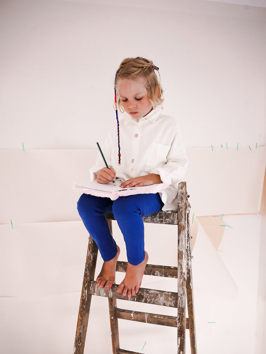 white shirt with collar from flannel