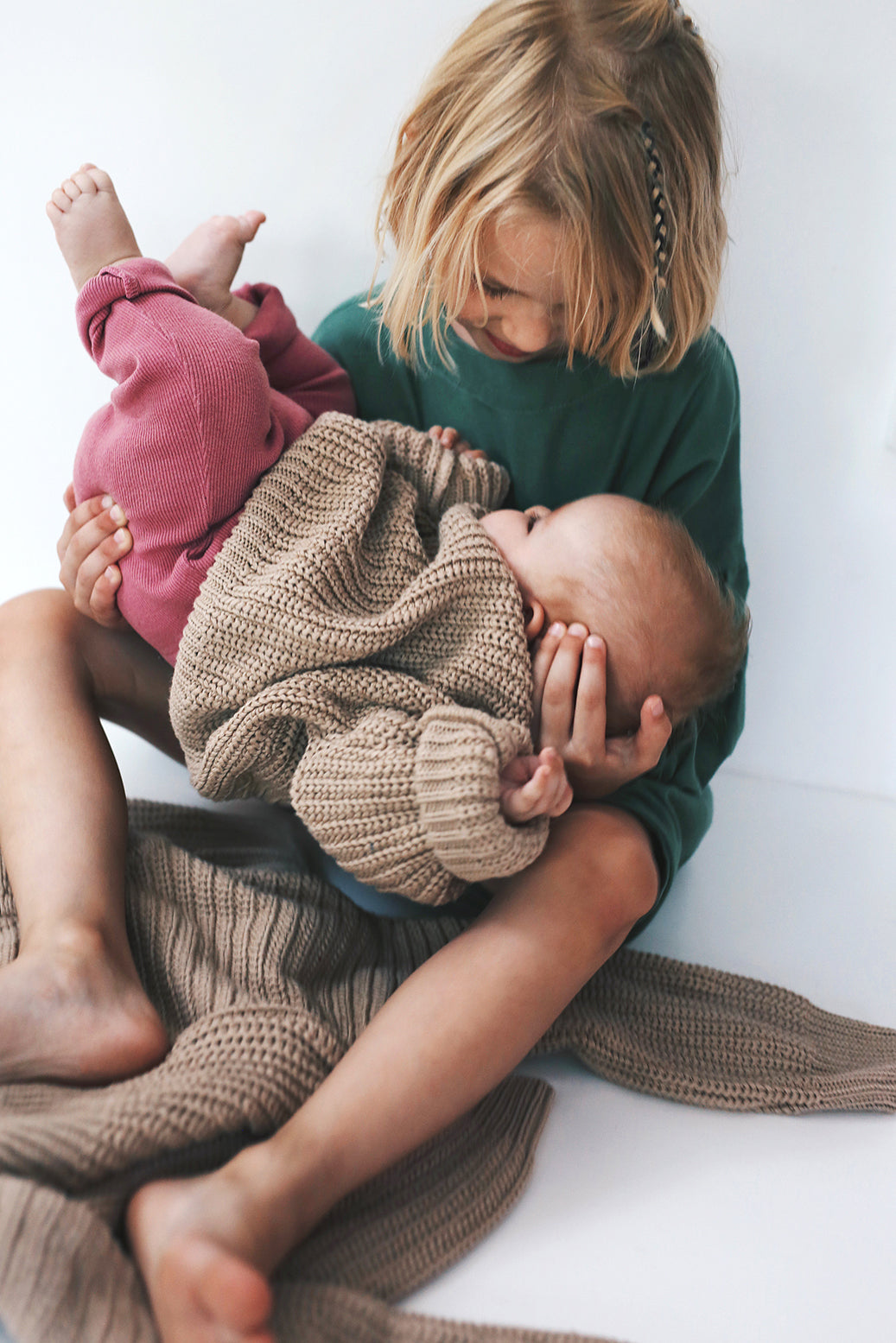 legginsy ciemnoróżowe