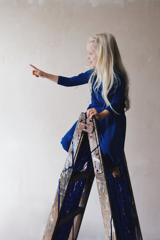 Ciemnozielona bluzka z długim rękawem