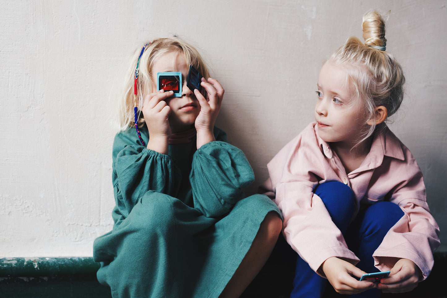 różowa koszula flanelowa- model posesyjny