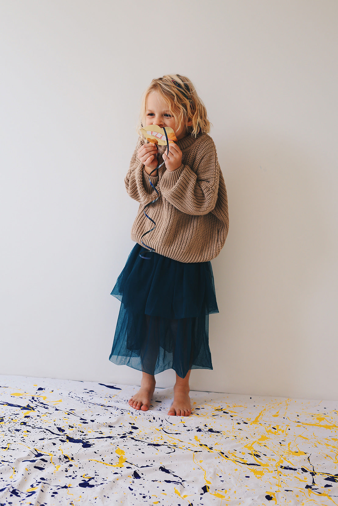 zielona tiulowa spódniczka