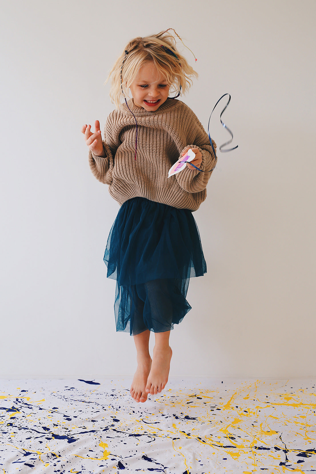 zielona tiulowa spódniczka