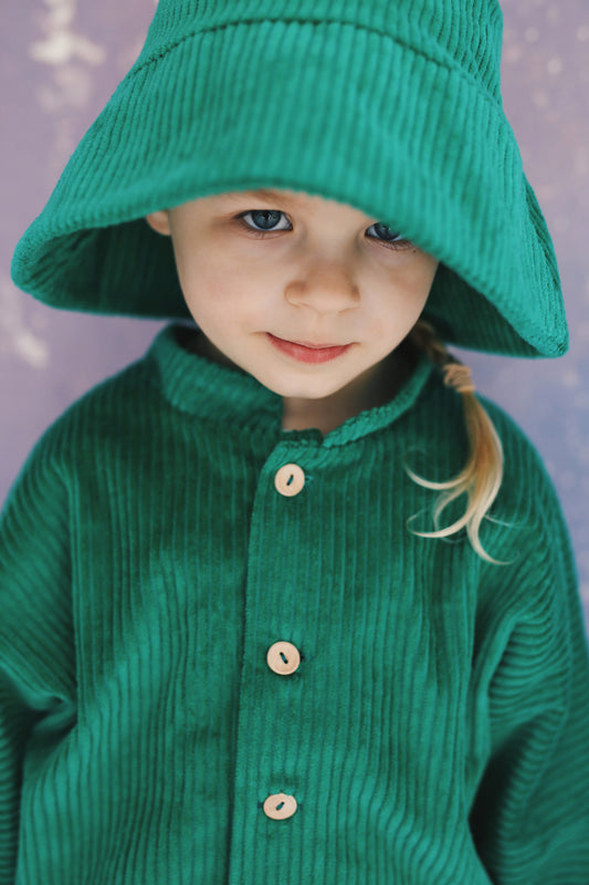 green bucket hat from corduroy