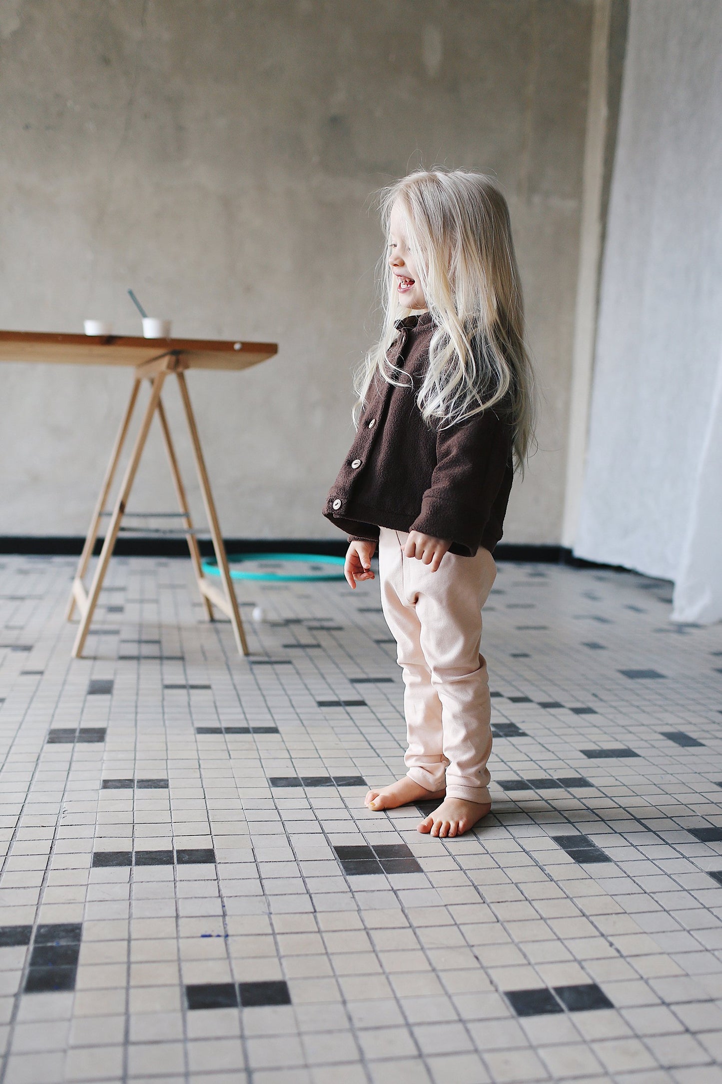 legginsy rdzawe