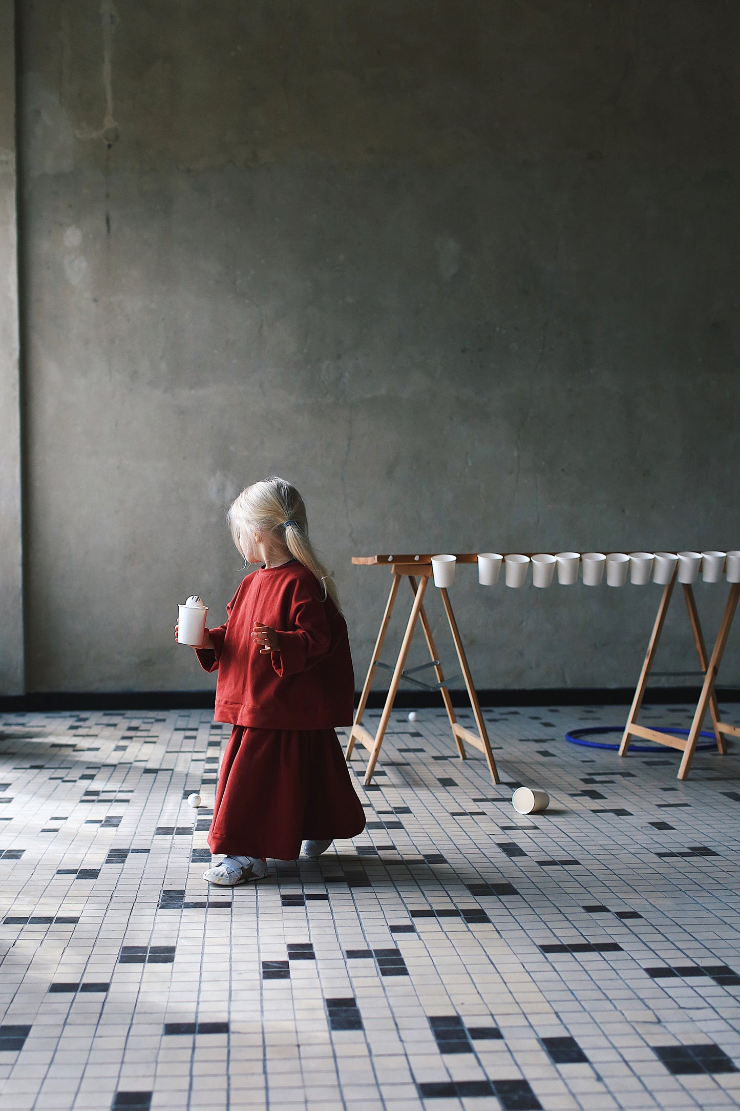 bluza w kolorze rdzy