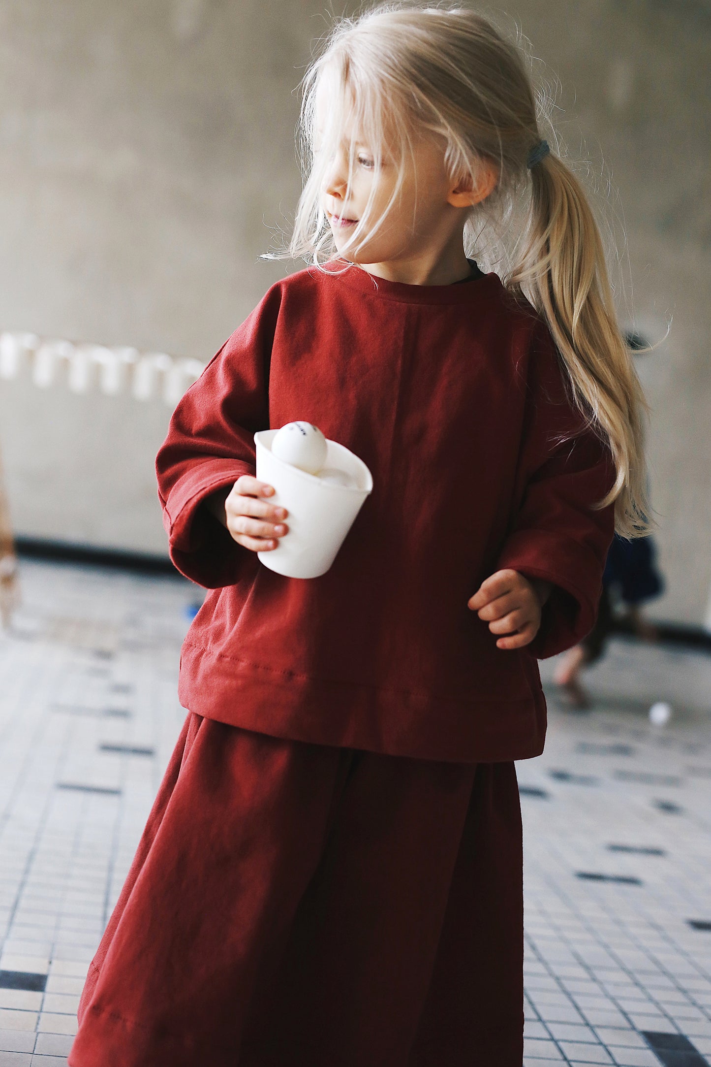 bluza w kolorze rdzy