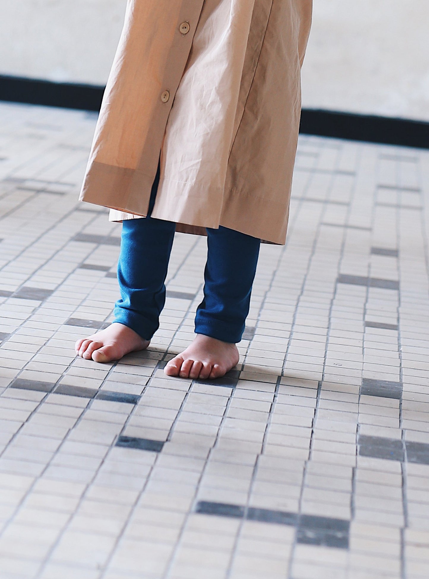 legginsy łososiowe
