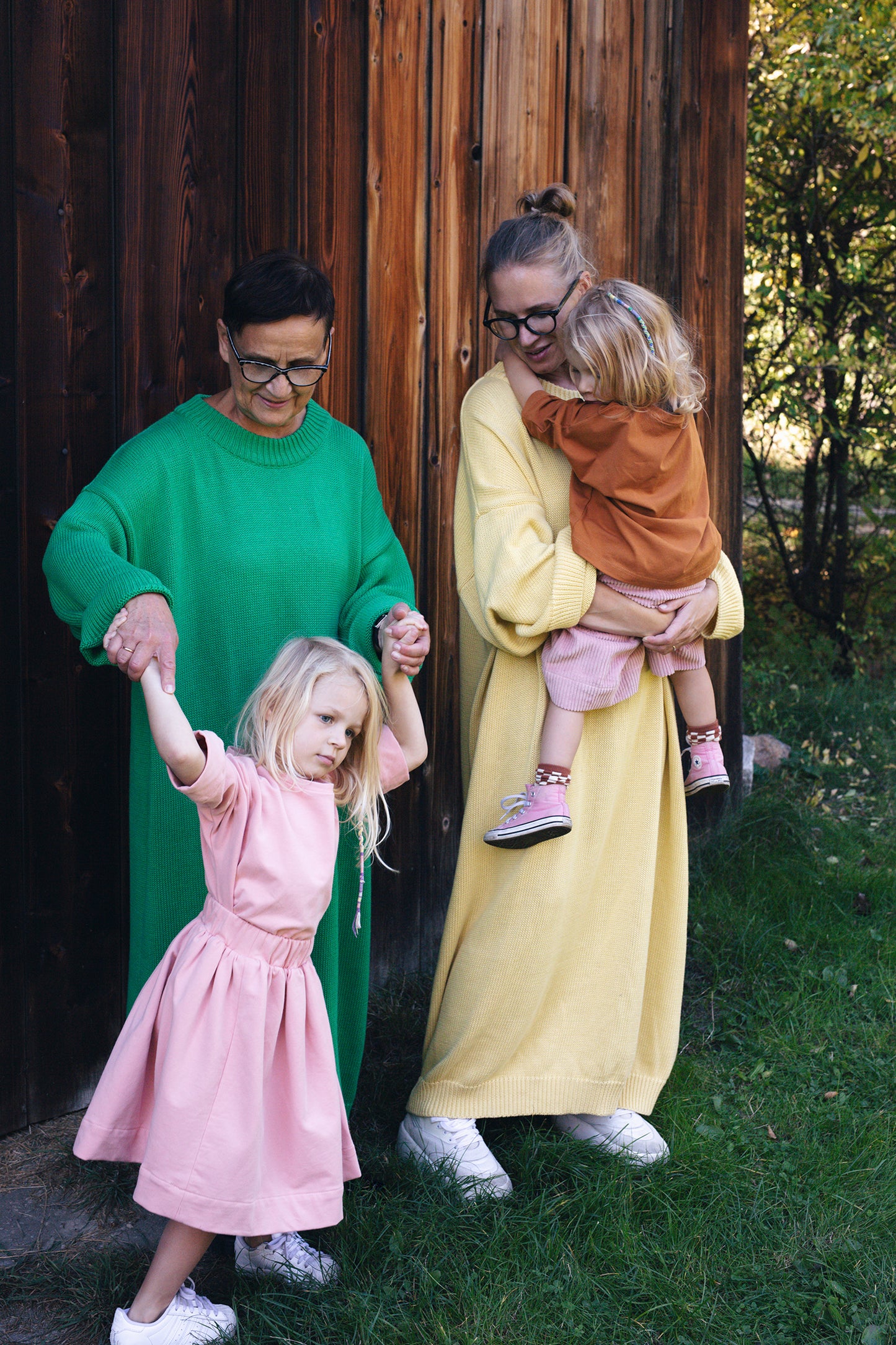 różowa spódniczka