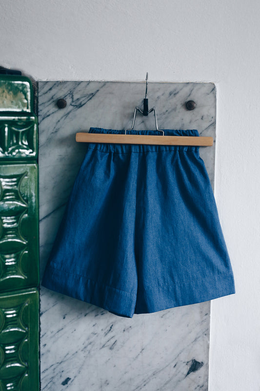 krótkie jeansowe kuloty