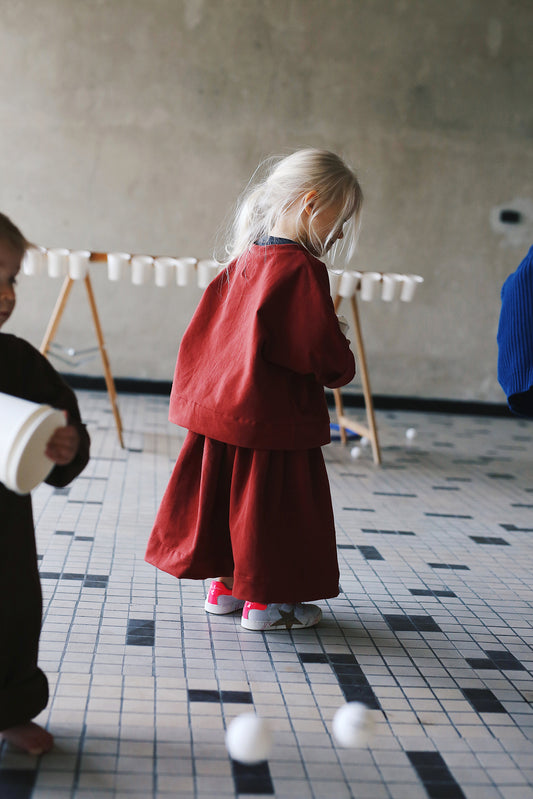 dzianinowa spódniczka